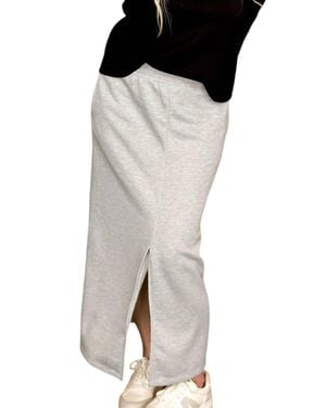 Wishlist Keep It Sporty Fleece Skirt - Black