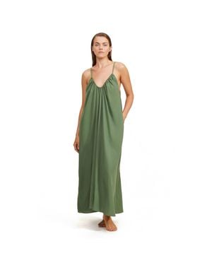 Luma Gottex Maxi Dress Coverup - Green