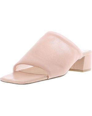 Vince Camuto Salindera Mesh Square Toe Dress Sandals - Pink