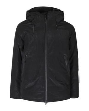 OUTHERE Recycled Technical Fabric Short Jacket - Black
