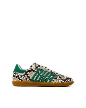 Shu Shop Stevie Snake Sneaker - Green