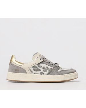 Premiata Quinn Leopard Sneaker - White