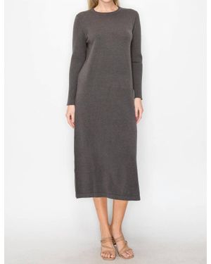 Joh Sandra Knitted Dress - Gray