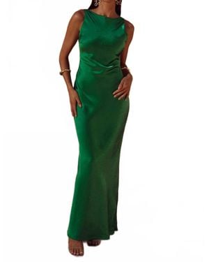 Runaway the Label Samsara Dress - Green