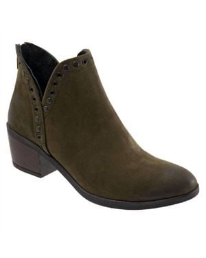 BUENO Cora Nubuck Boot - Brown
