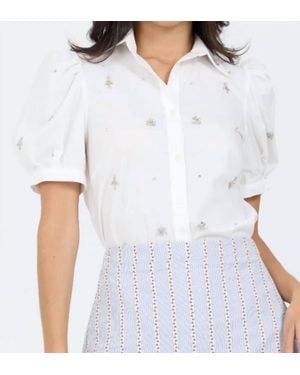 Stellah Nadia Top - White