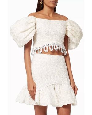 Elliatt Gracie Mini Skirt - White