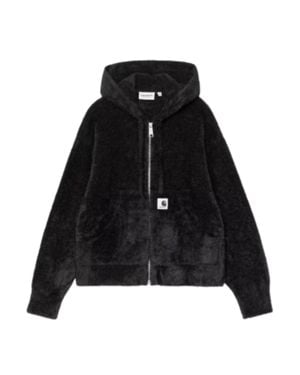 Carhartt Maine Active Brushed Knit Hooded Jacket - Black