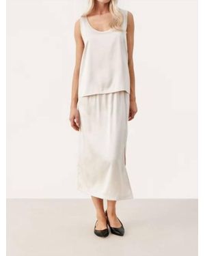 Part Two Dodo Satin Cami Top - Natural
