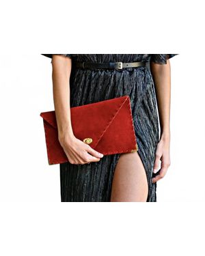 Ana Koutsi Anastasia Clutch - Black