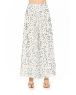 Alexia Admor Imogen Chiffon Pant - White