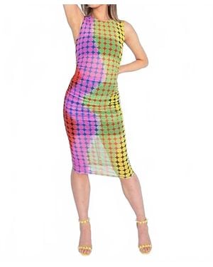Black Halo Namir Sheath Dress - Multicolor