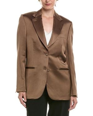 Officine Generale Giovanni Solid Jacket - Brown