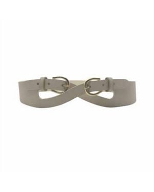 Berge' Criss Cross Belt - Gray