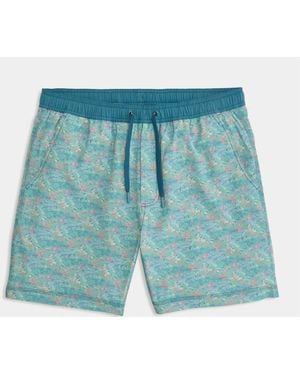 Genteal Marina Performance Swim Shorts - Blue