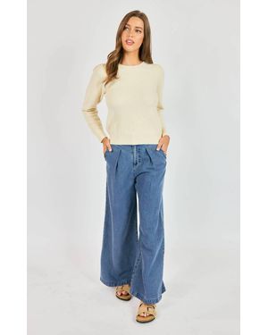 Sadie & Sage It's Pouring Pants - Blue