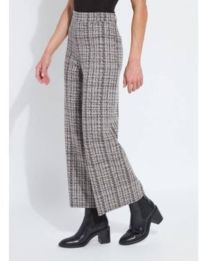 Lyssé Erin Hi Waist Leg Neoprene Pants - Gray