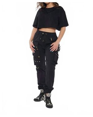 Circular Path Cp Cargo Pant - Black
