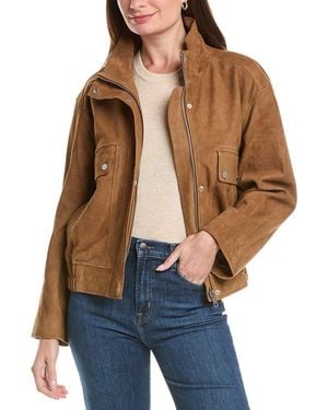 Walter Baker Maverick Nubuck Jacket - Blue