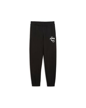 PUMA Big Kids' Posterize Basketball Sweatpants - Black