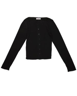 8apart Jayce Long Sleeve Cardigan - Black