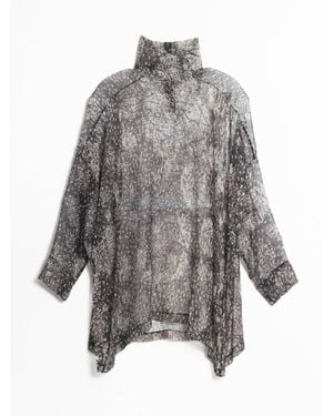 Rick Owens Jumbo Tabard Top - Gray