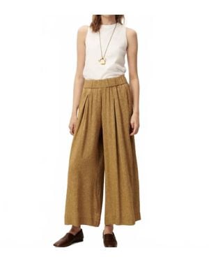 Sessun Isla Minima Wide Elastic Pants - Natural