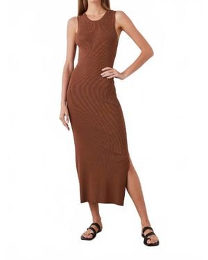 Rails Syd Midi Dress - Brown