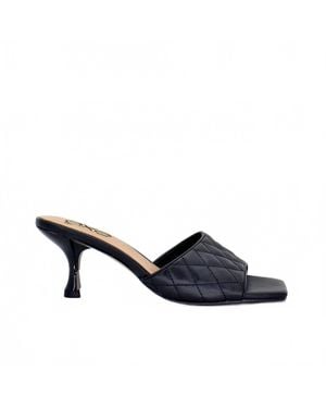 Exe' Quilted Slide Mule - Blue