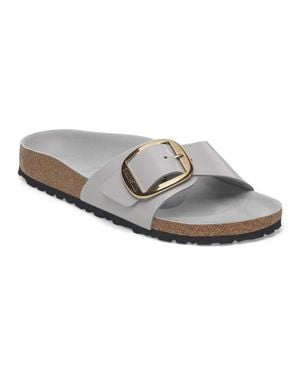 Birkenstock Madrid Big Buckle Sandal - Gray