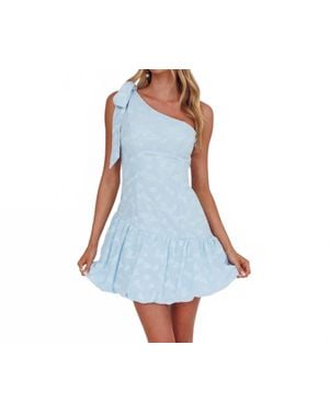 one & only Joyce Bubble Dress - Blue
