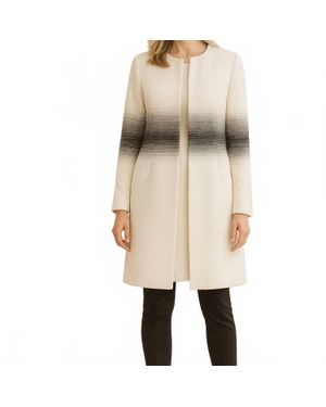 ecru Long Blazer - Natural
