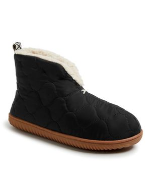 Dearfoams Warm Up Bootie - Black