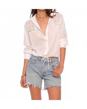 Heartloom Dennis Long Sleeve Shirt - White