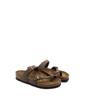 Birkenstock Mayari Birko-Flor Sandals - Brown