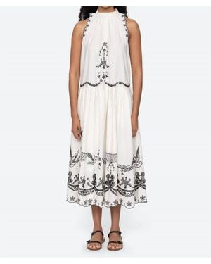 Sea Kingsley Tank Midi Dress - White