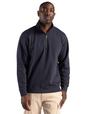 Clique Drive Recycled Quarter Zip Sweatshirt - Gray