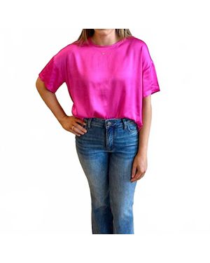 Anonyme Asilky Crewneck Top - Pink