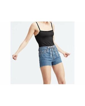 Levi's Brilliant Contrast Straps Paige Bodysuit - Black