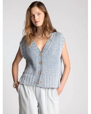Thread & Supply Sherwood Sweater Tank Top - Blue