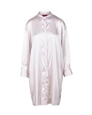 Wild Cashmere Silk Stretch Shirt - White