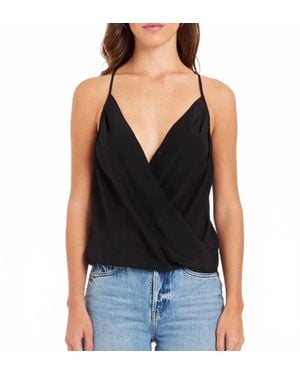 Amanda Uprichard Crossover Cami - Black