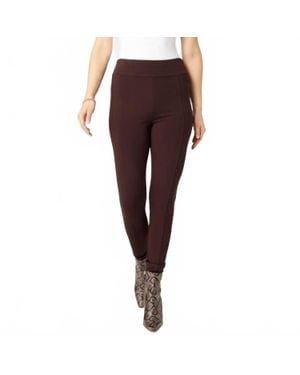 Coco + Carmen Ponte Pull On Pant - Red