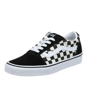 Vans Ward Checkered Sneaker - Black