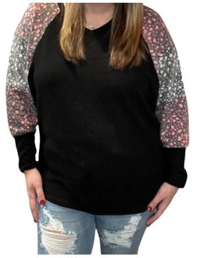 Honeyme Dolman Sleeve Sweater - Black