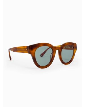 Aperçu Eyewear Le Rond Sunglasses - Brown