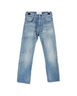 Junya Watanabe X Comme Des Garçons Washed Jeans - Blue