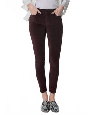 Joe's Jeans Velvet Jeans - Red
