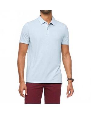 DUER Air Flow Pique Polo - Blue