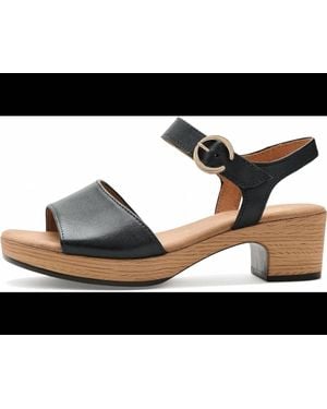 Gabor Leather Sandal - Black
